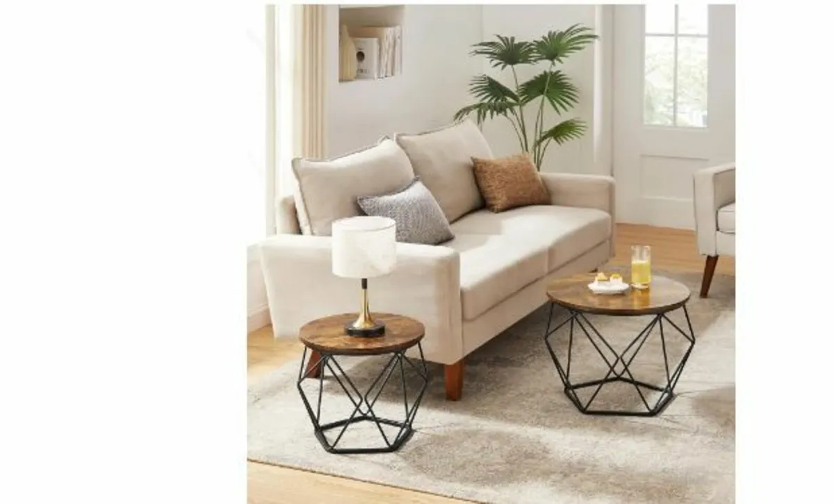 Round Coffee Table, Set - Image 2