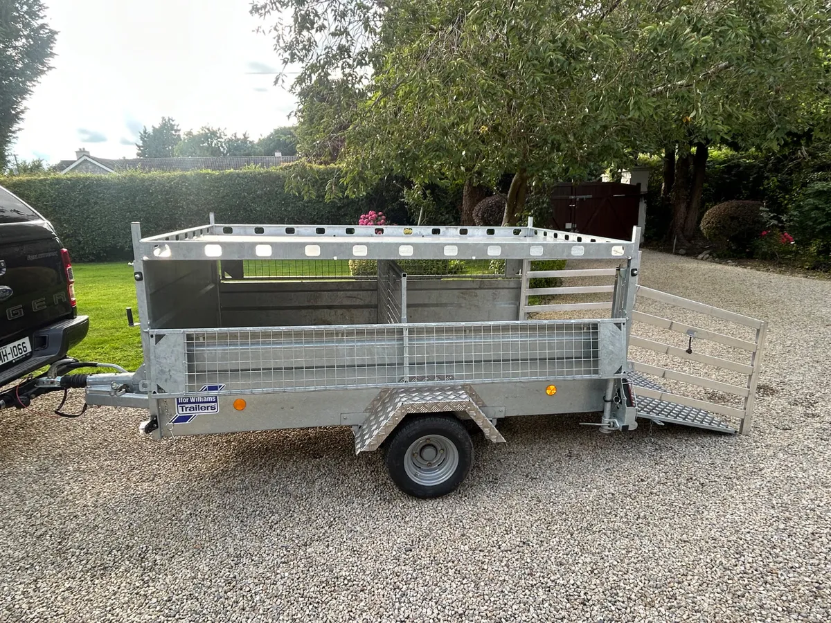 2024 Ifor Williams 8x5 Q8b Braked Single Axle - Image 1