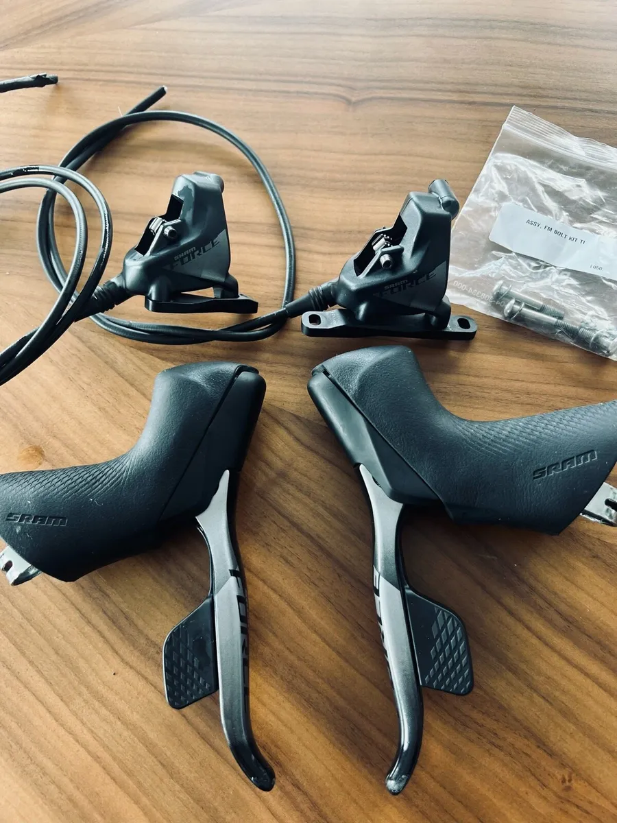 SRAM force axs shifters and calipors - Image 1