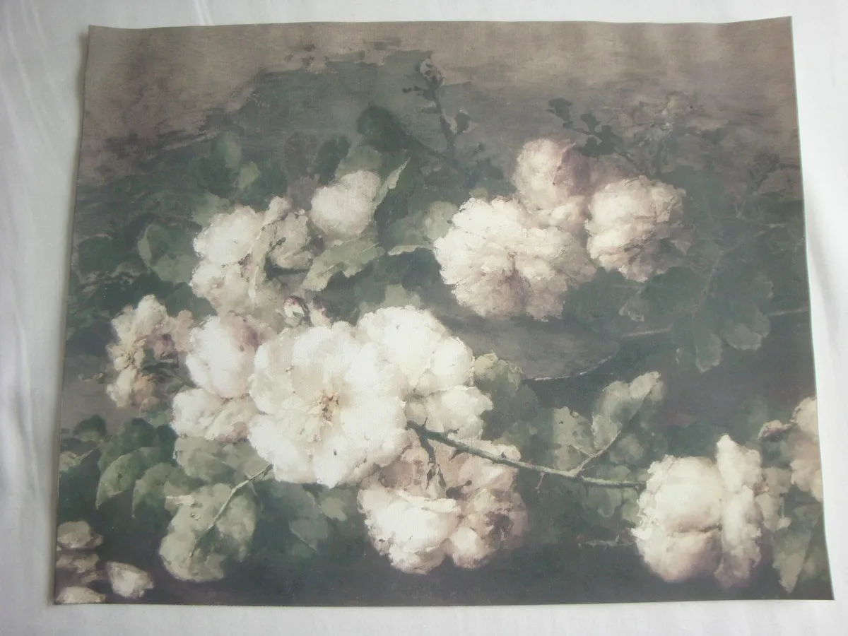 Five picture prints painting landscape and sleigh - Image 2