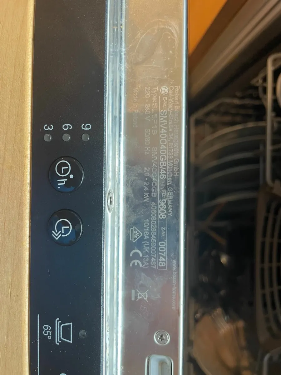 Bosch SMV40C40GB/46 Dish washer - Image 2