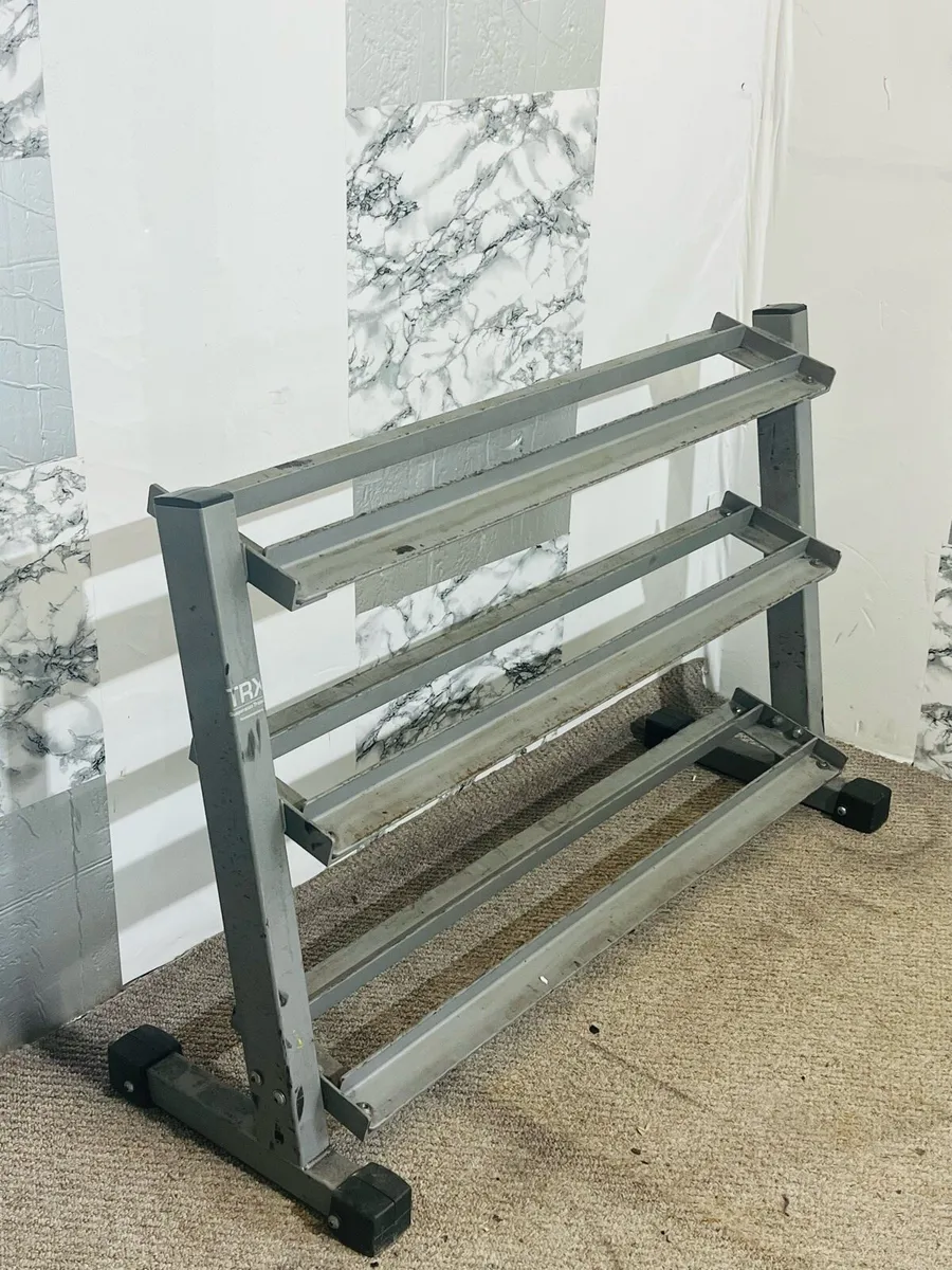 3 tier dumbbell rack - Image 2
