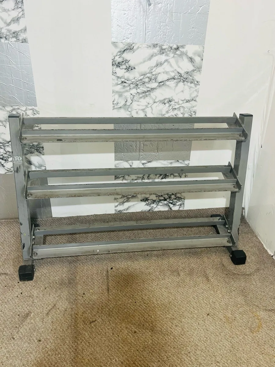 3 tier dumbbell rack - Image 1