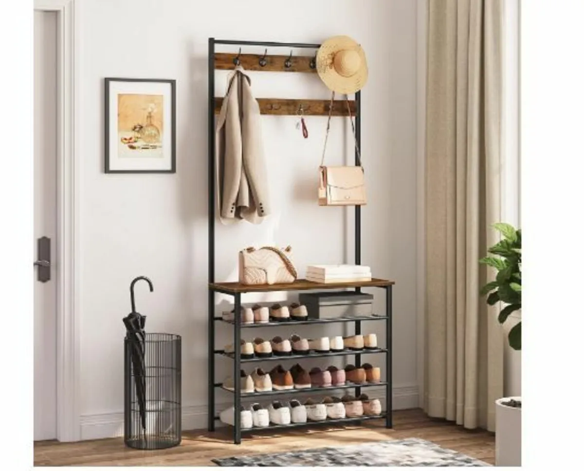 Coat Rack Shoe Rack - Image 4