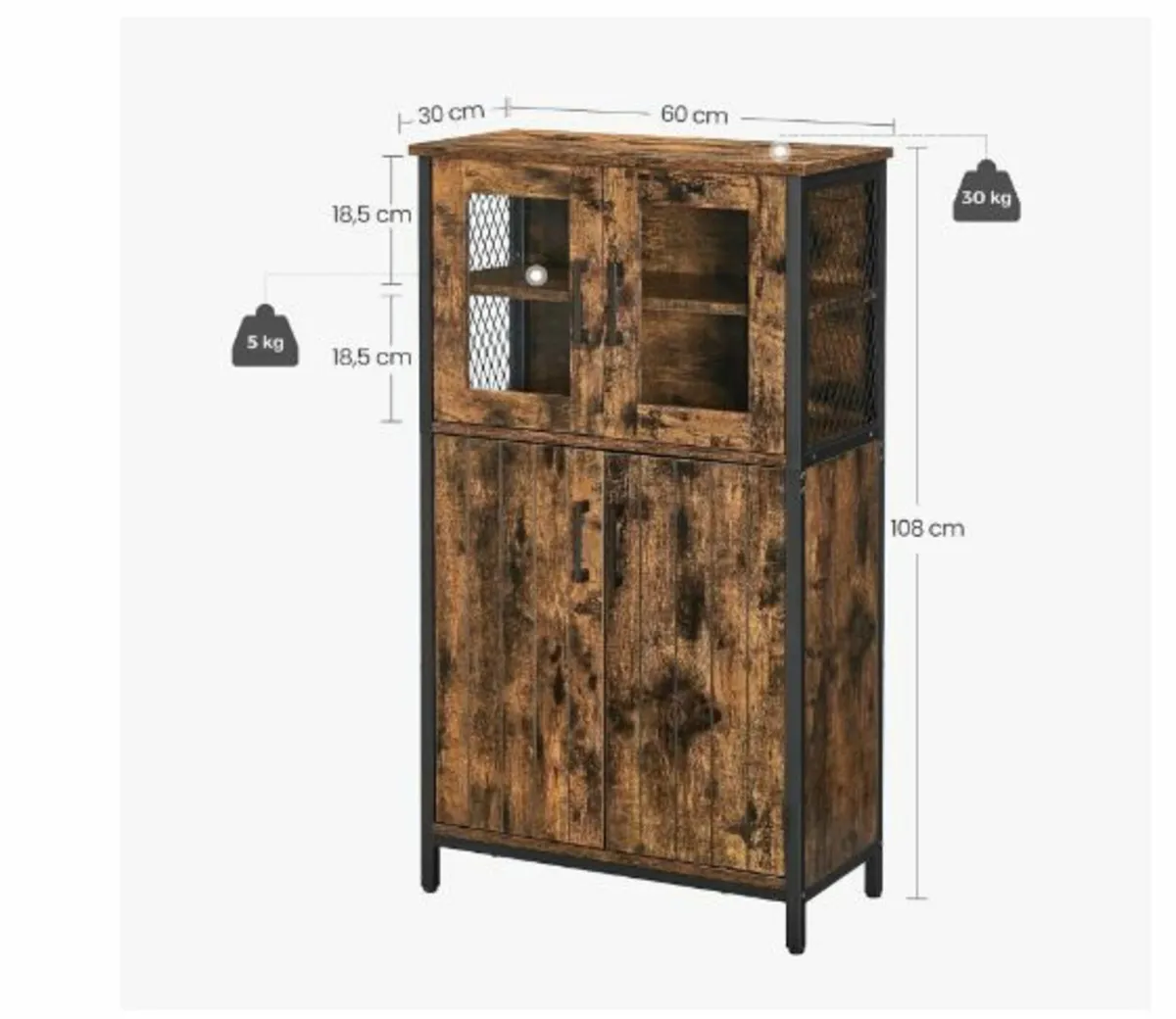 Bathroom Cabinet Sideboard Kitchen - Image 4