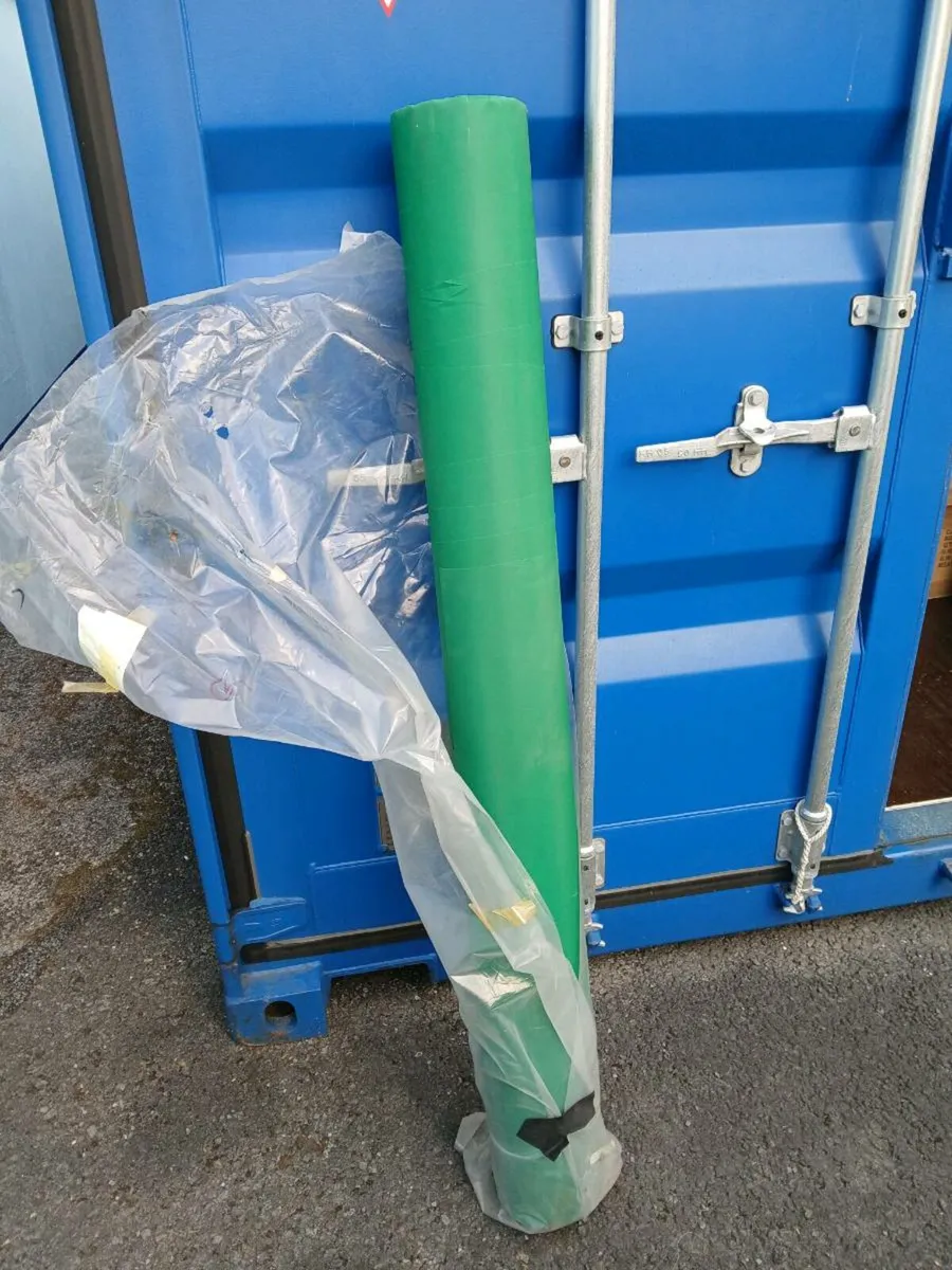 SALE: 98m Roll of dark green Sail Cloth, must sell - Image 1