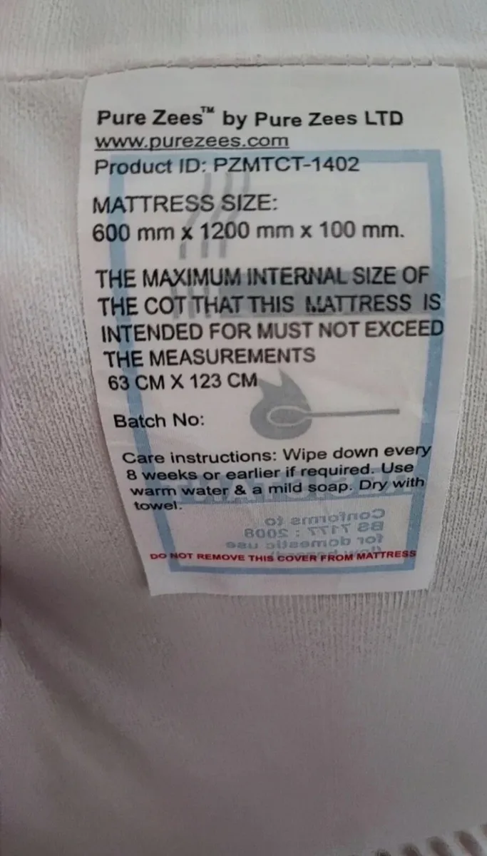 Cot mattress - Image 4