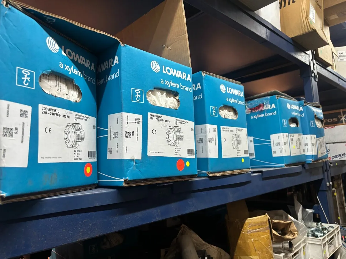 FULL RANGE OF  WATER PUMPS & MOTORS IN STOCK - Image 3
