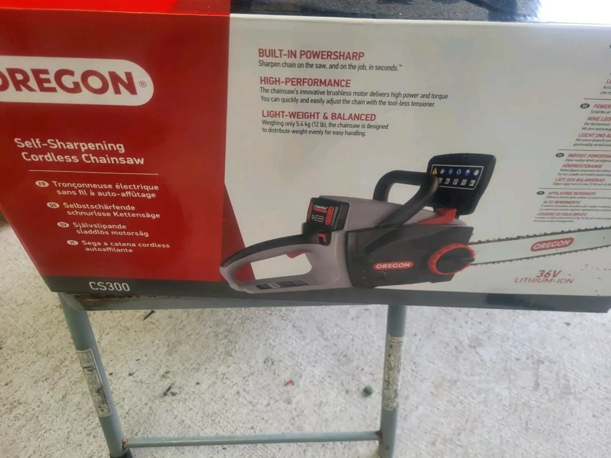 Oregon battery cordless chain - Image 1