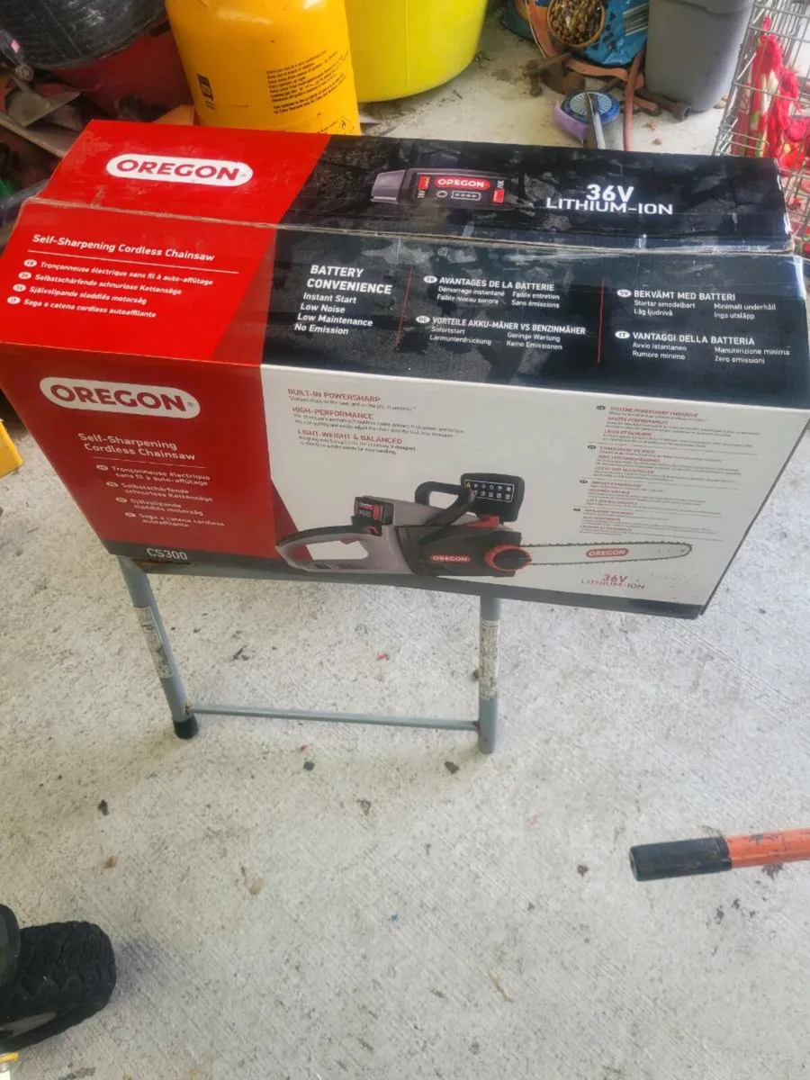 Oregon battery cordless chain - Image 2
