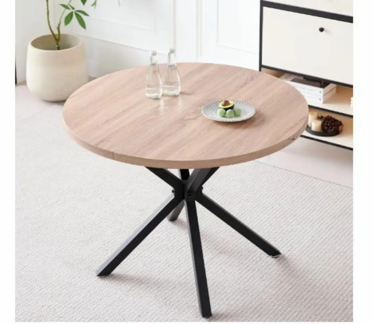 HOME Dining Set 5-Piece 100 cm - Image 3