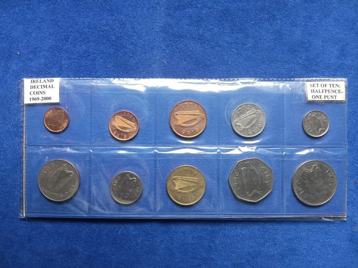 Irish Decimal Coins - Image 1