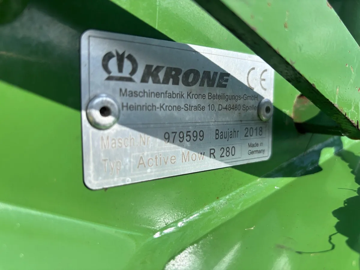 Krone AM R280 Disc mower - Image 3