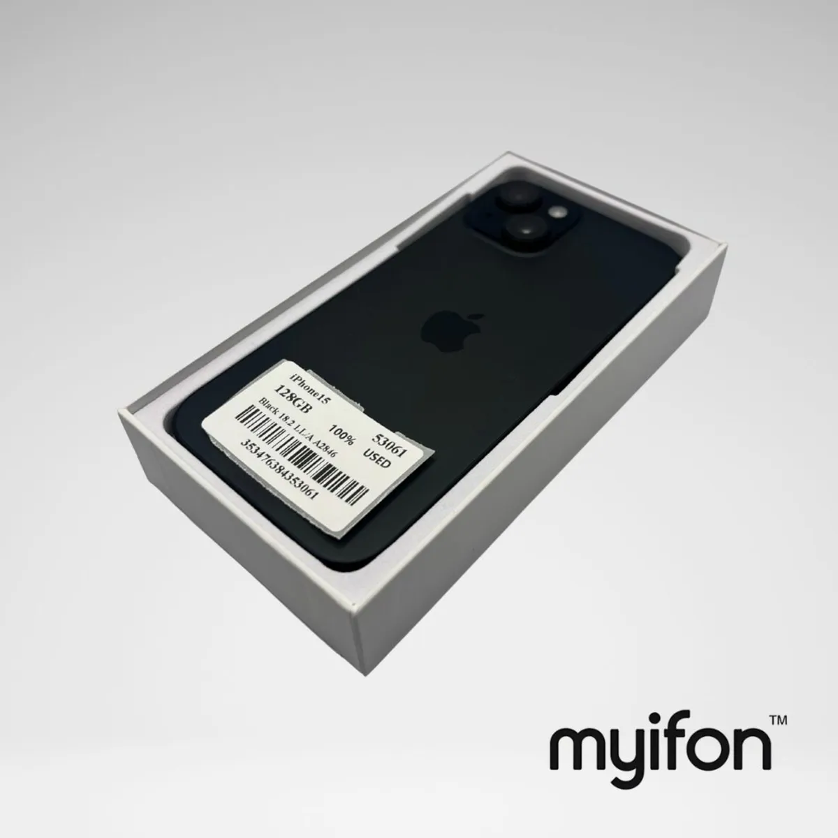 iPhone 15 Black - 100% Battery - Image 3