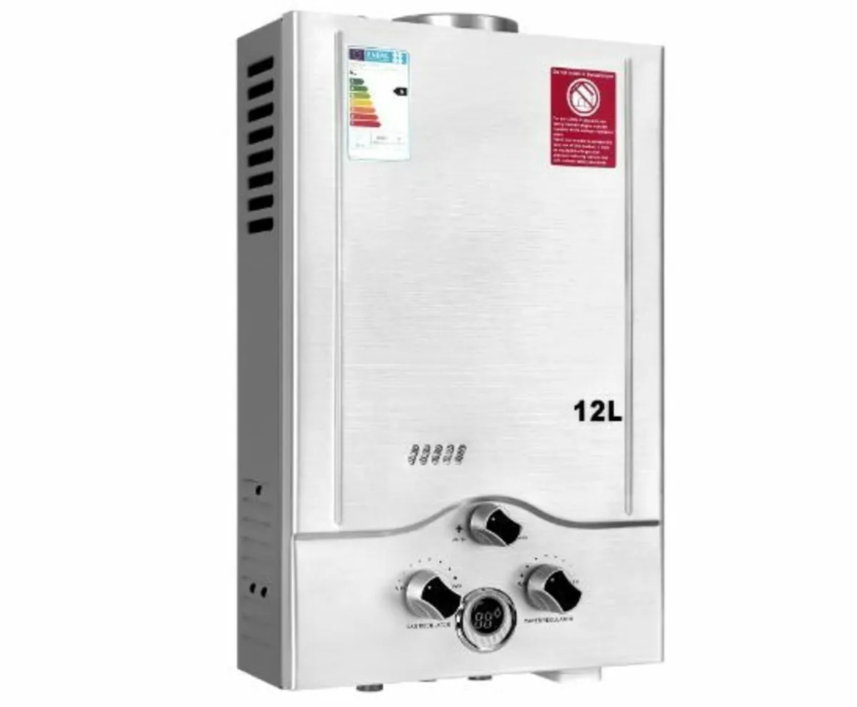 12LPM Gas Instantaneous Water Heater, 24 kW LPG - Image 2