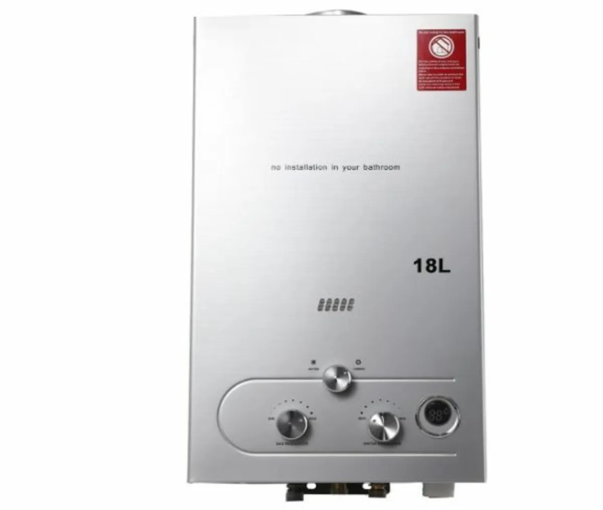 Tankless Gas Water Heater, 18L - Image 3