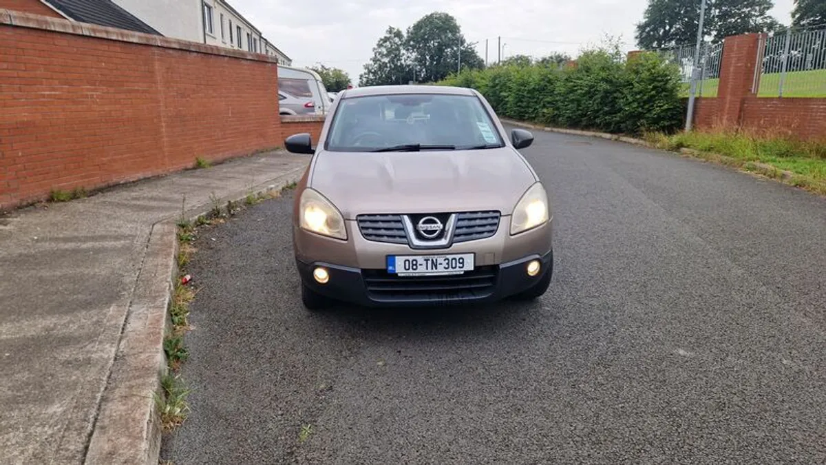 08 Nissan Qashqai 1.6 petrol nct and tax - Image 1