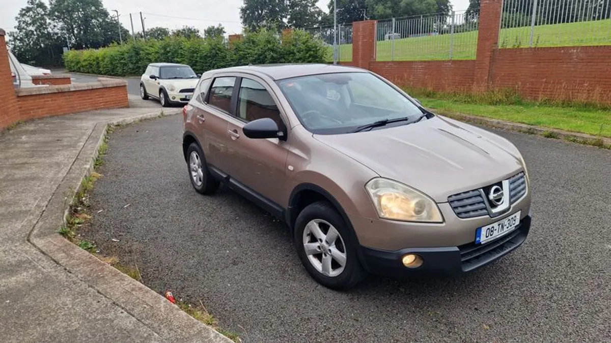08 Nissan Qashqai 1.6 petrol nct and tax - Image 2