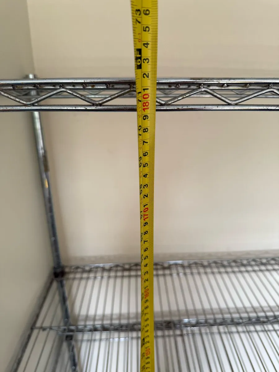 Metal shelving unit - Image 3