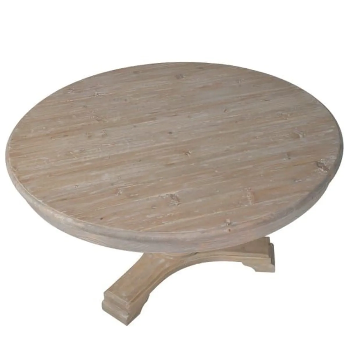 wooden round dining table - Image 1