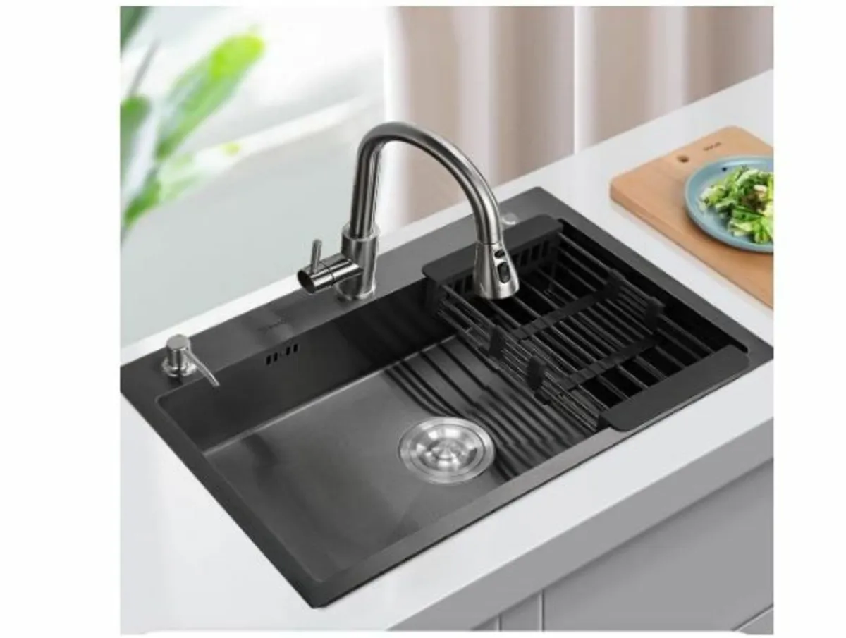 Kitchen Sink, 304 Stainless Steel - Image 3