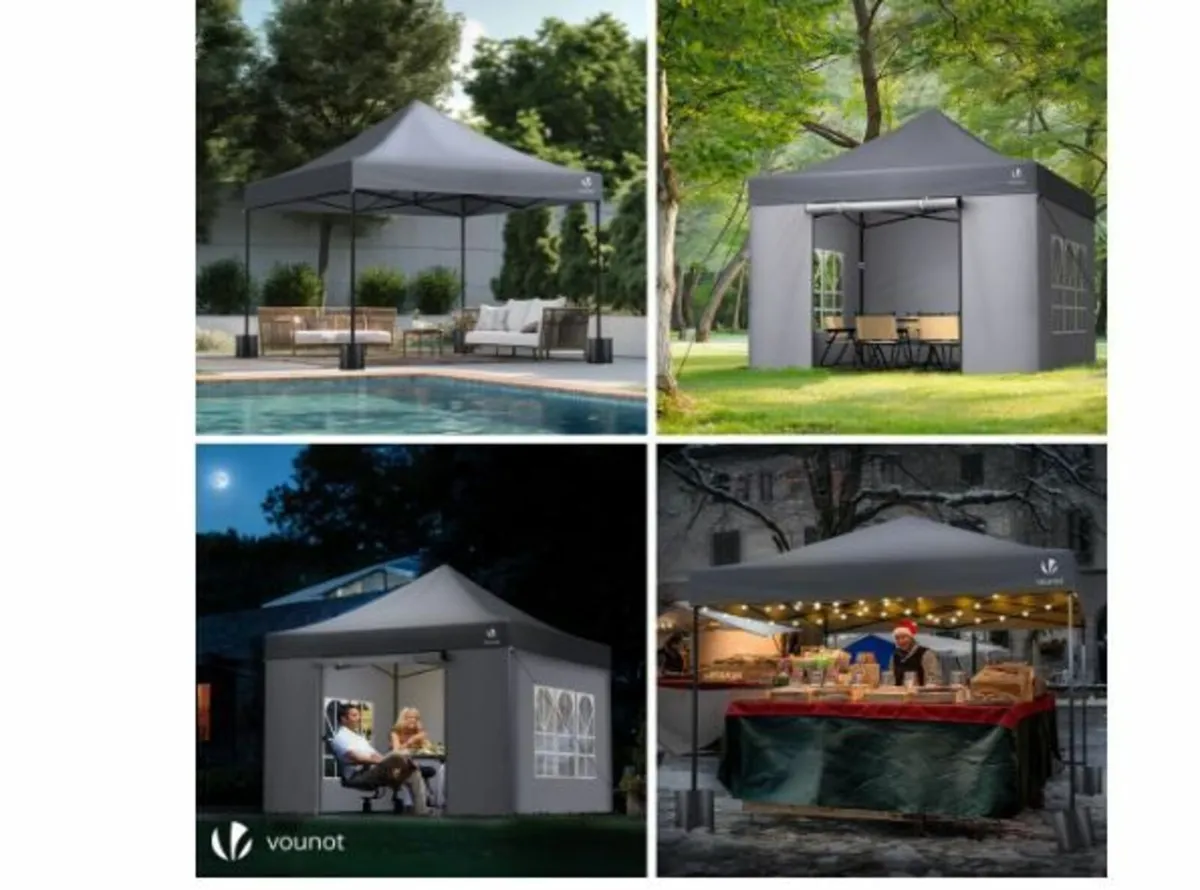 Gazebo 3 x 3 m Waterproof Stable - Image 4