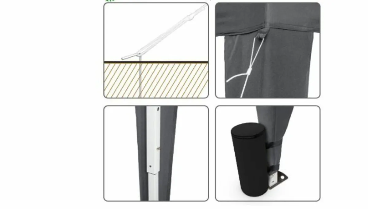 Gazebo Waterproof Gazebo 3 x 3 m - Image 2