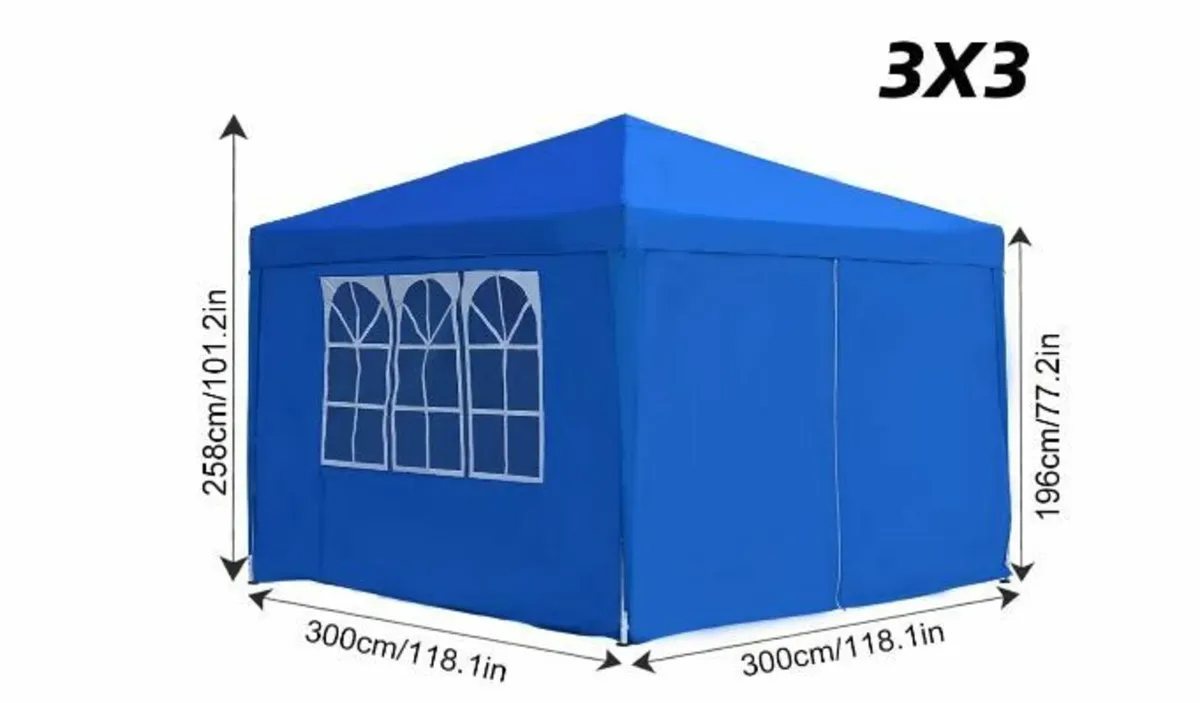Gazebo Waterproof Gazebo 3 x 3 m - Image 2