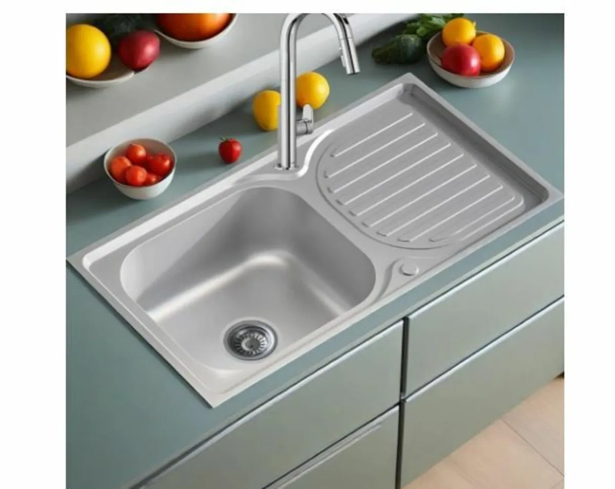 Kitchen Sink Stainless Steel - Image 3