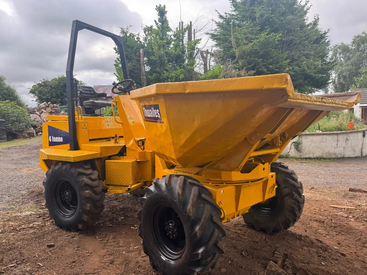 Thwaites 4 ton swivel dumper - Image 3