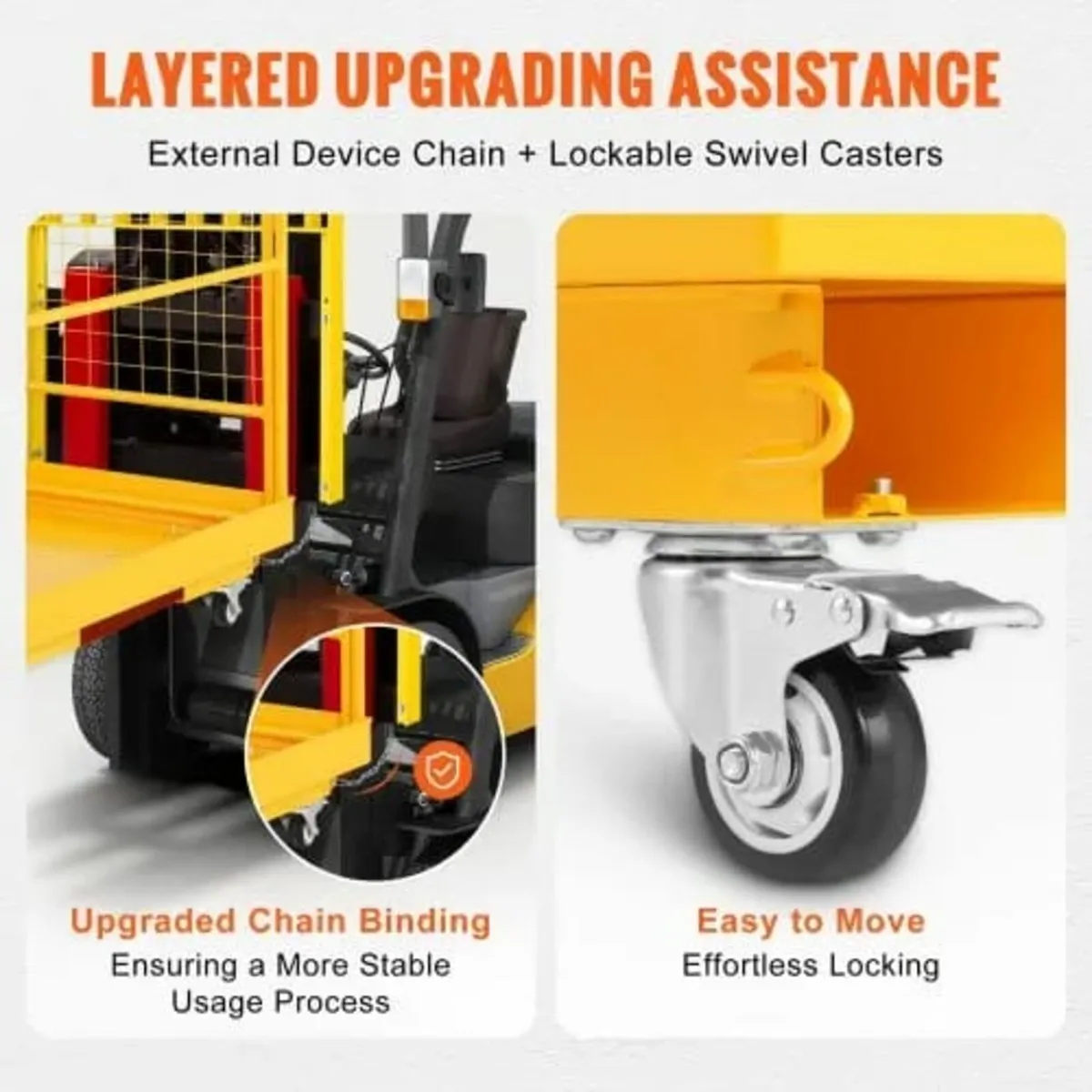 Forklift Safety Cage, 544.3 kg Load Capacity, 91.4 - Image 4