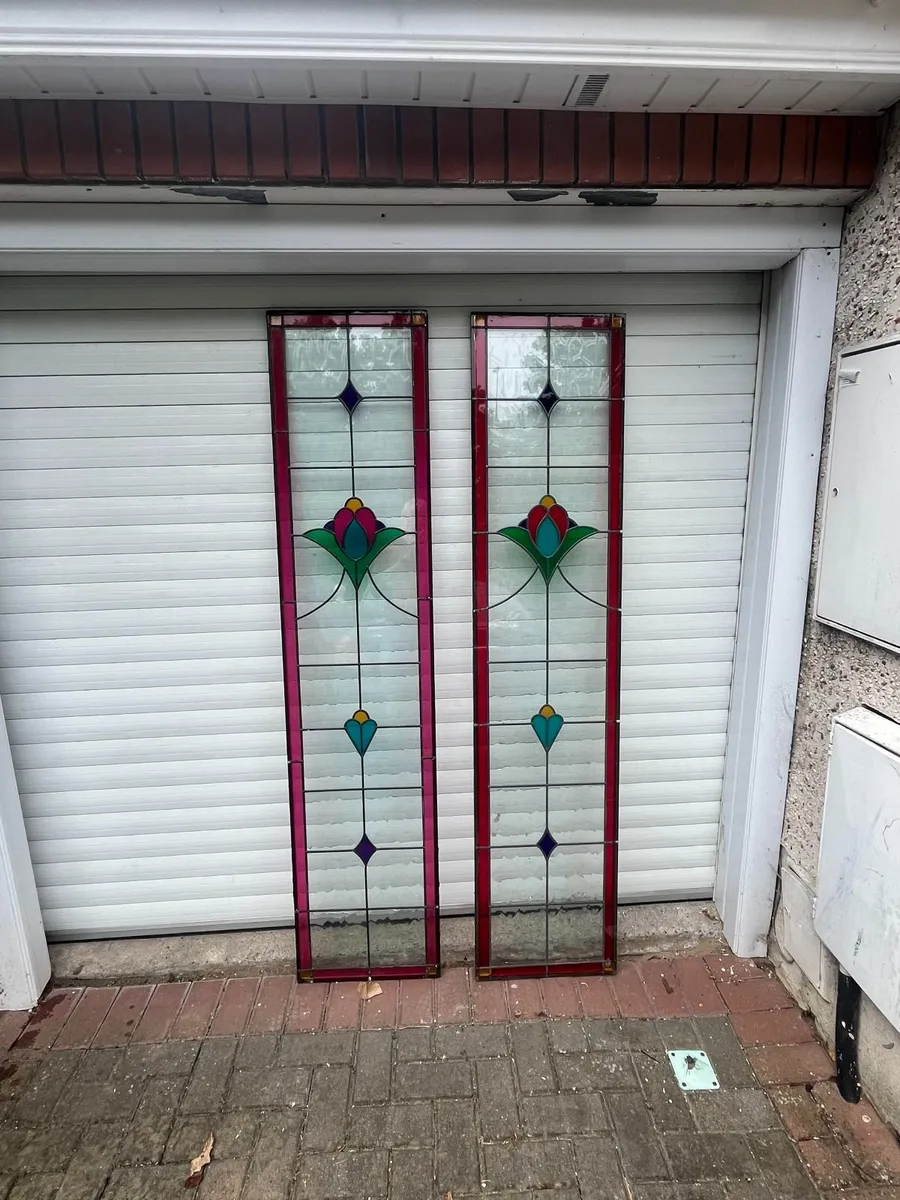 Stain Glass Windows x 2