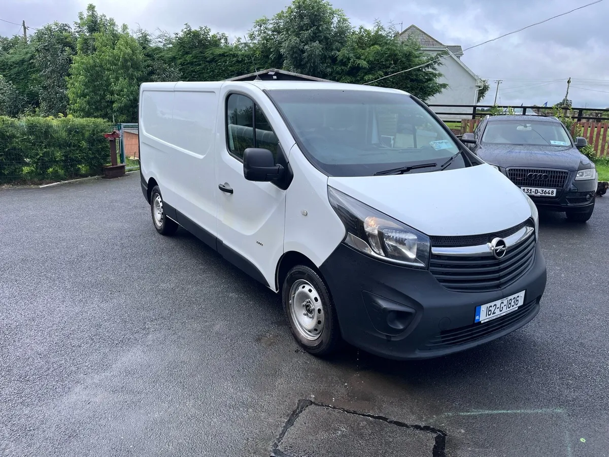 Low mileage LWB 2016 Opel Vivaro - Image 1