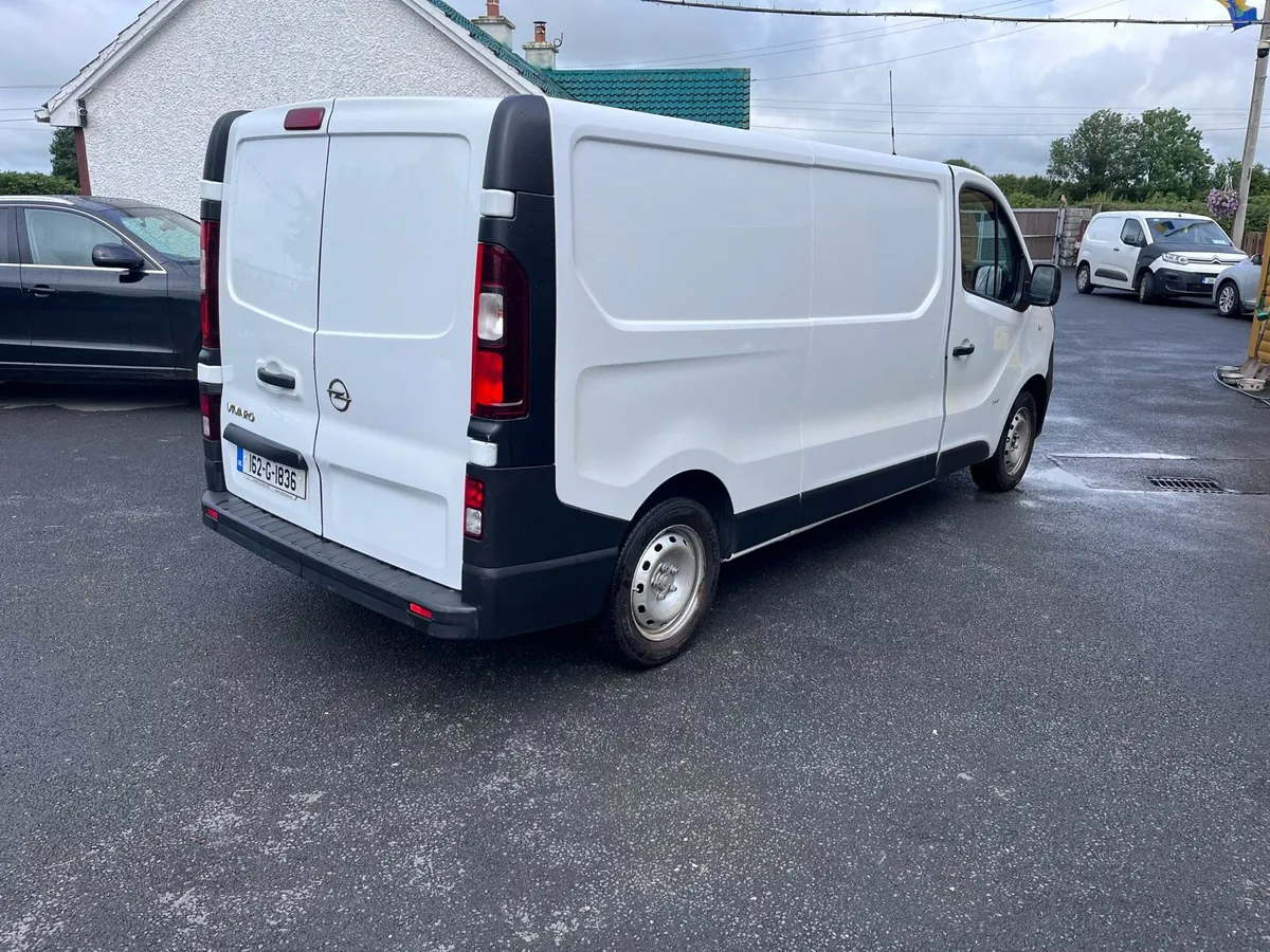 Low mileage LWB 2016 Opel Vivaro - Image 3