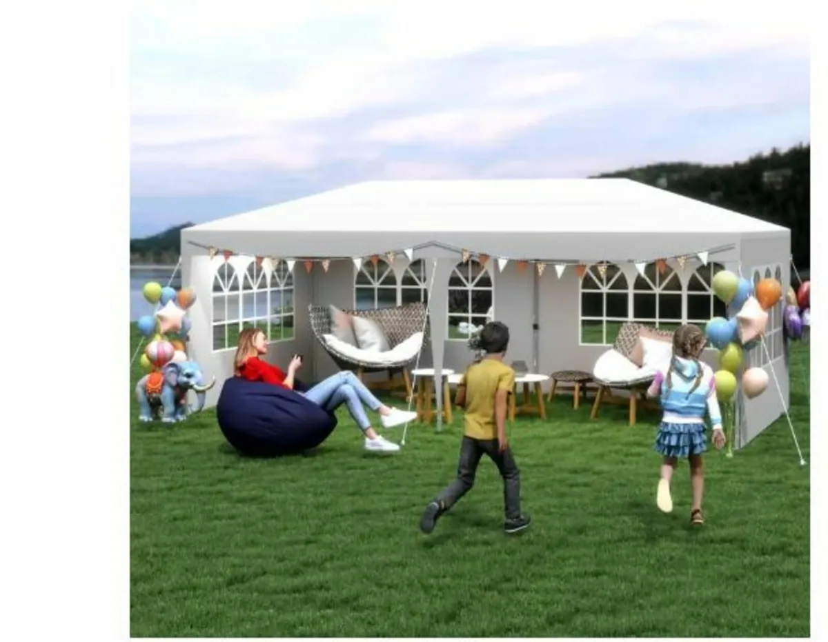 Folding Gazebo 3 x 6 cm Foldable Party Tent - Image 1