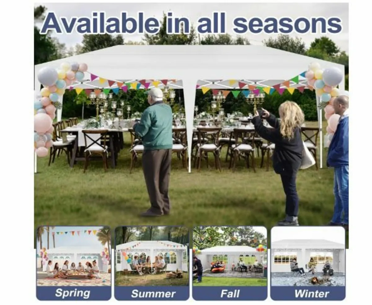 Folding Gazebo 3 x 6 cm Foldable Party Tent - Image 2