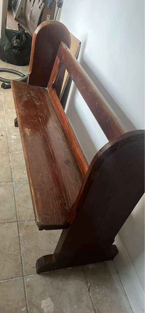 Traditional church pew/bench - Image 2