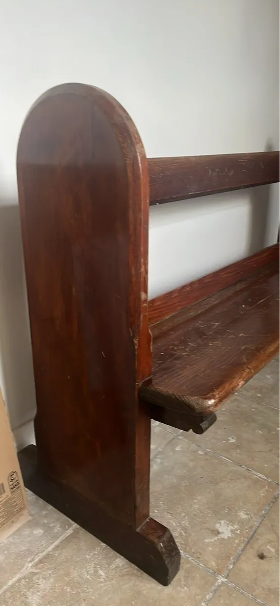 Traditional church pew/bench - Image 3