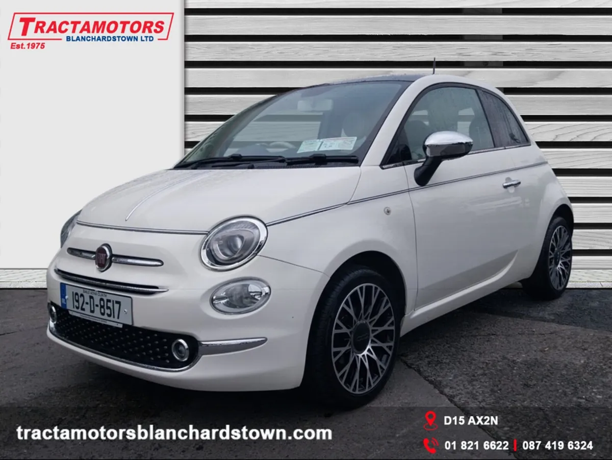 Fiat 500 1.2 69BHP COLLEZIONE E6D 3DR - Image 1