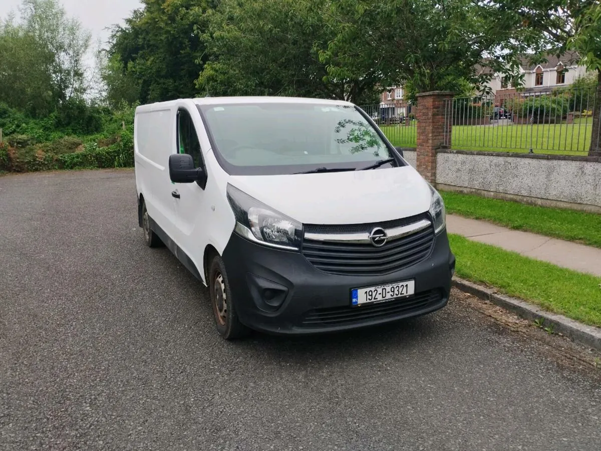 2019 Opel Vivaro all vat paid - Image 1