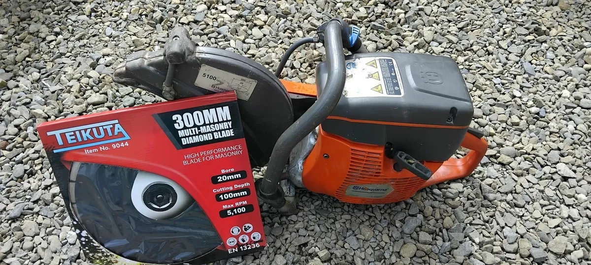 Husqvarna K760 Consaw "Refurbished" - Image 1