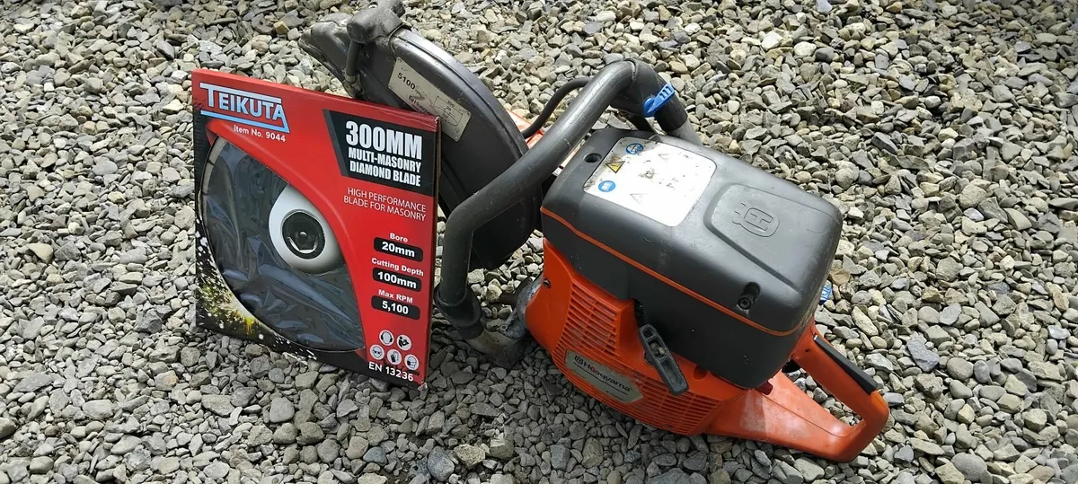 Husqvarna K760 Consaw "Refurbished" - Image 2