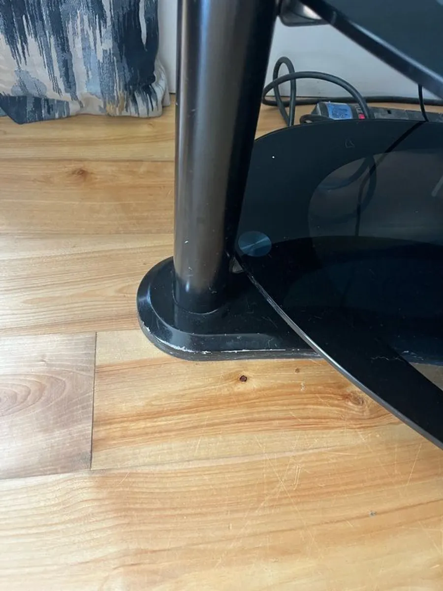 Black Glass TV Unit - Image 4