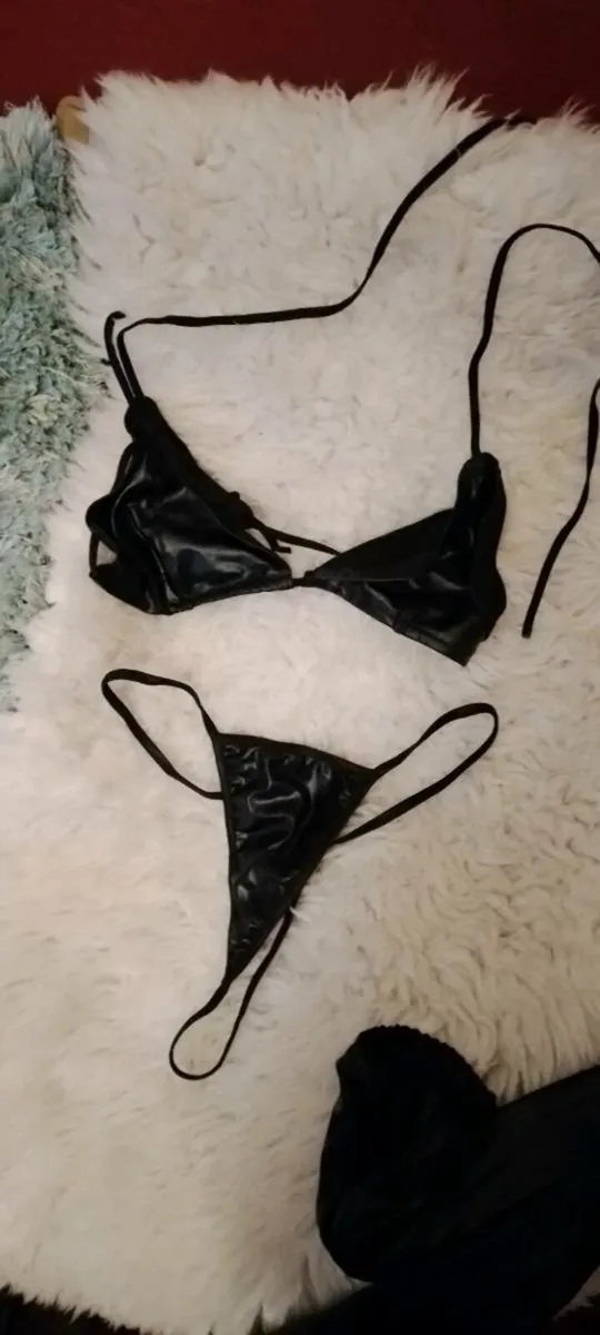 Crossdresser? Leatherlook.silicone boobs etc - Image 1