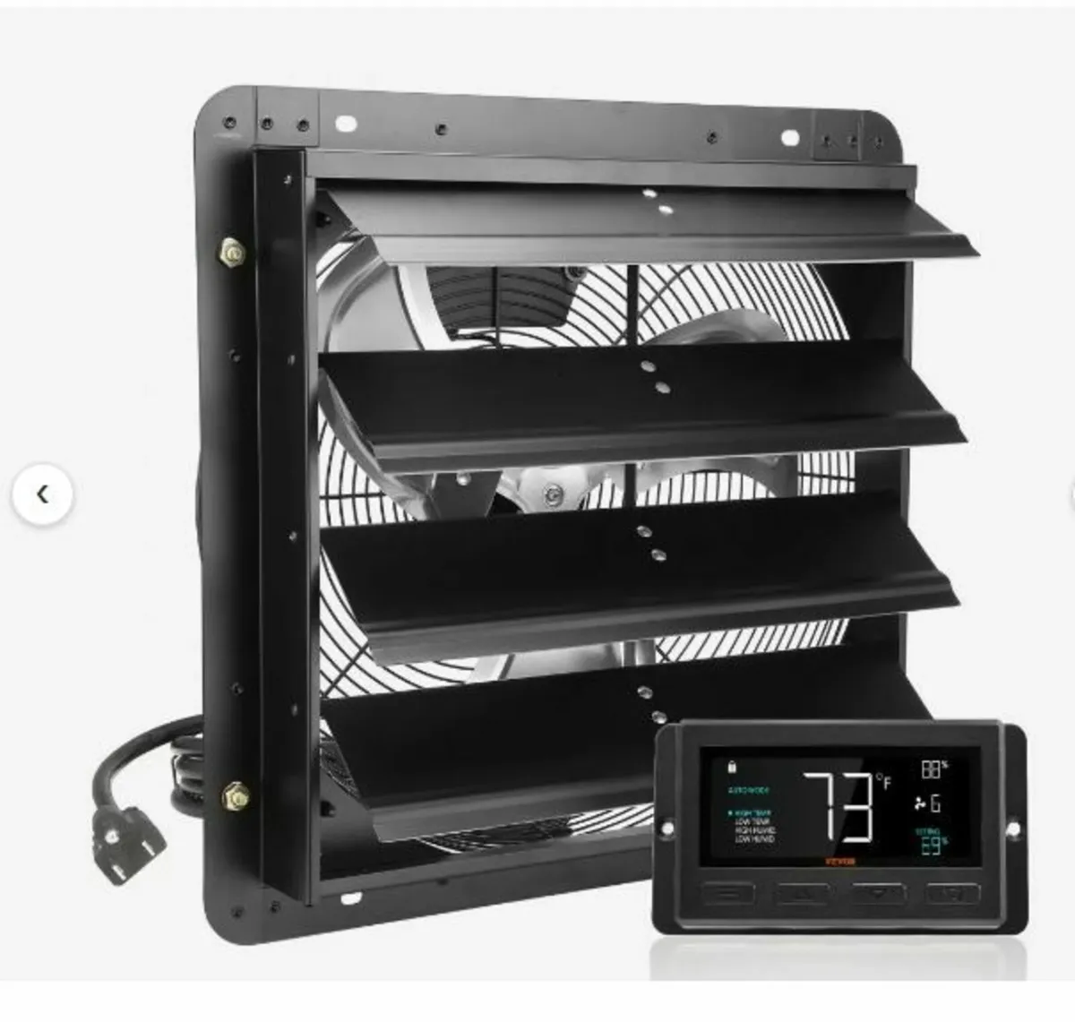 Shutter Exhaust Fan Shop Exhaust Fan 406 mm - Image 1