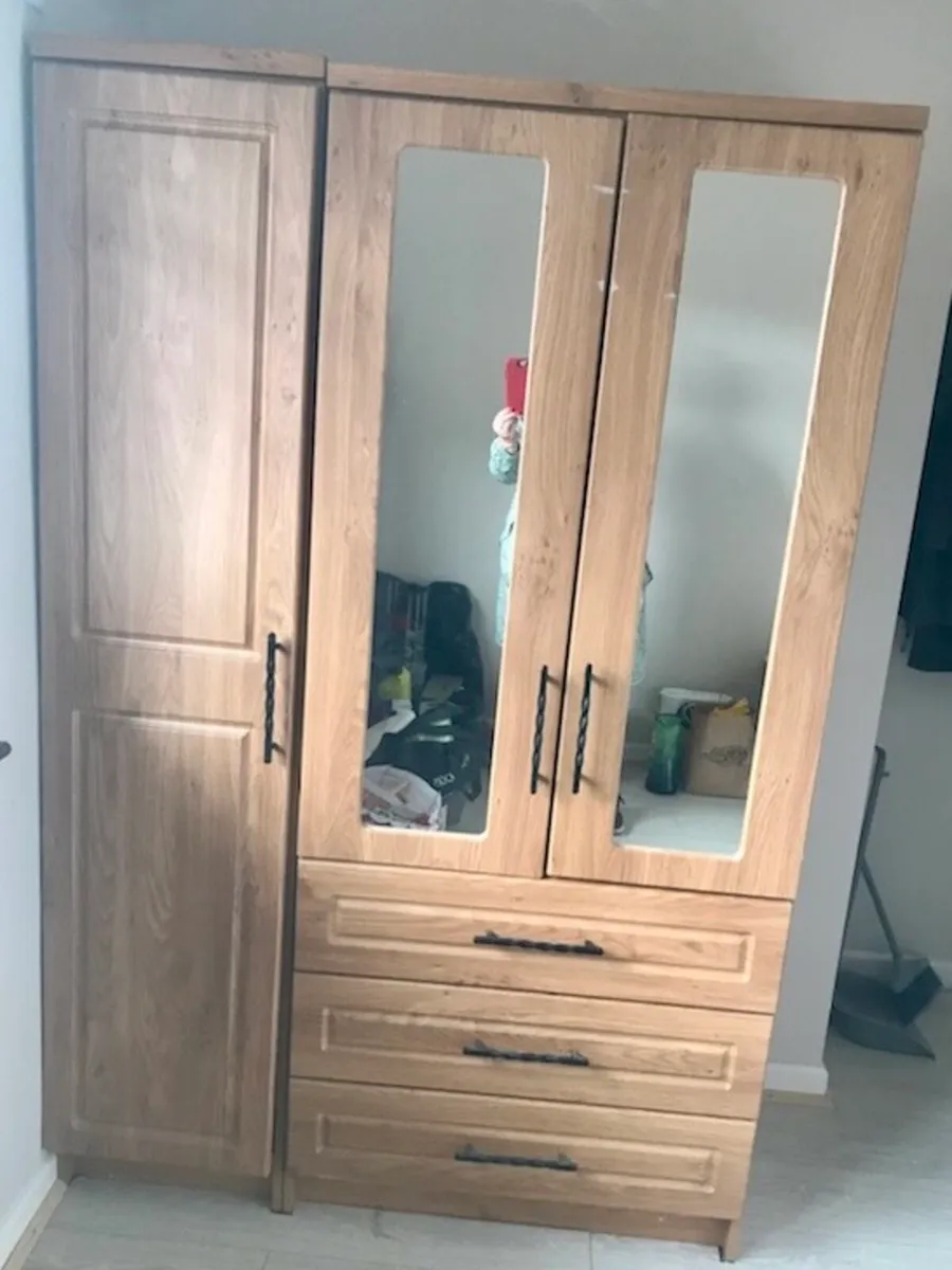 Triple wardrobe