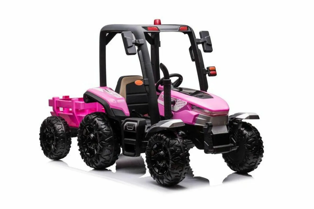 AgriPower 24V Electric Ride On Tractor Trailer - Image 1