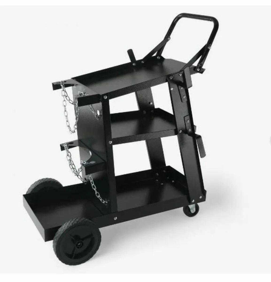 Welding Cart, 3-Tier Heavy Duty Welder Cart - Image 1