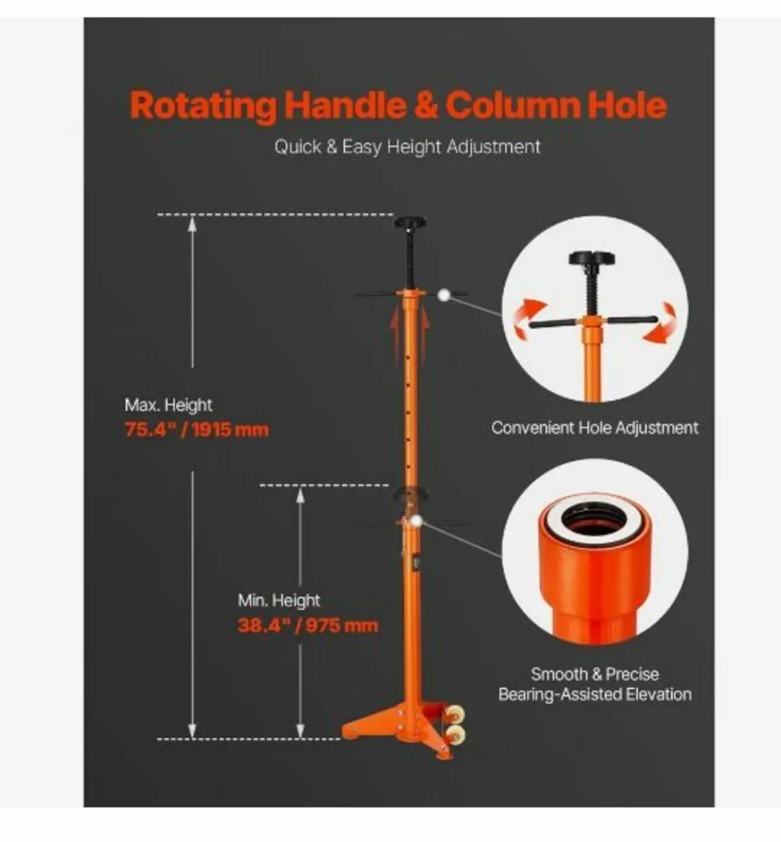 Underhoist Support Stand 3/4Ton - Image 3