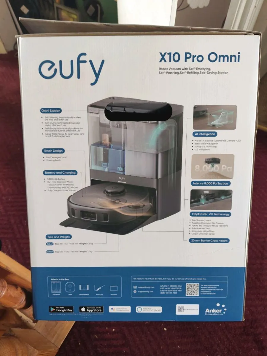 EUFY /VAC/MOP X10 PRO OMNI - Image 1